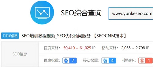 seocnm爱站数据